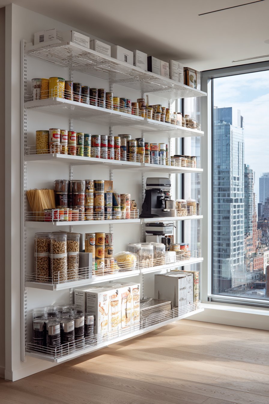 Install Adjustable Shelving Systems