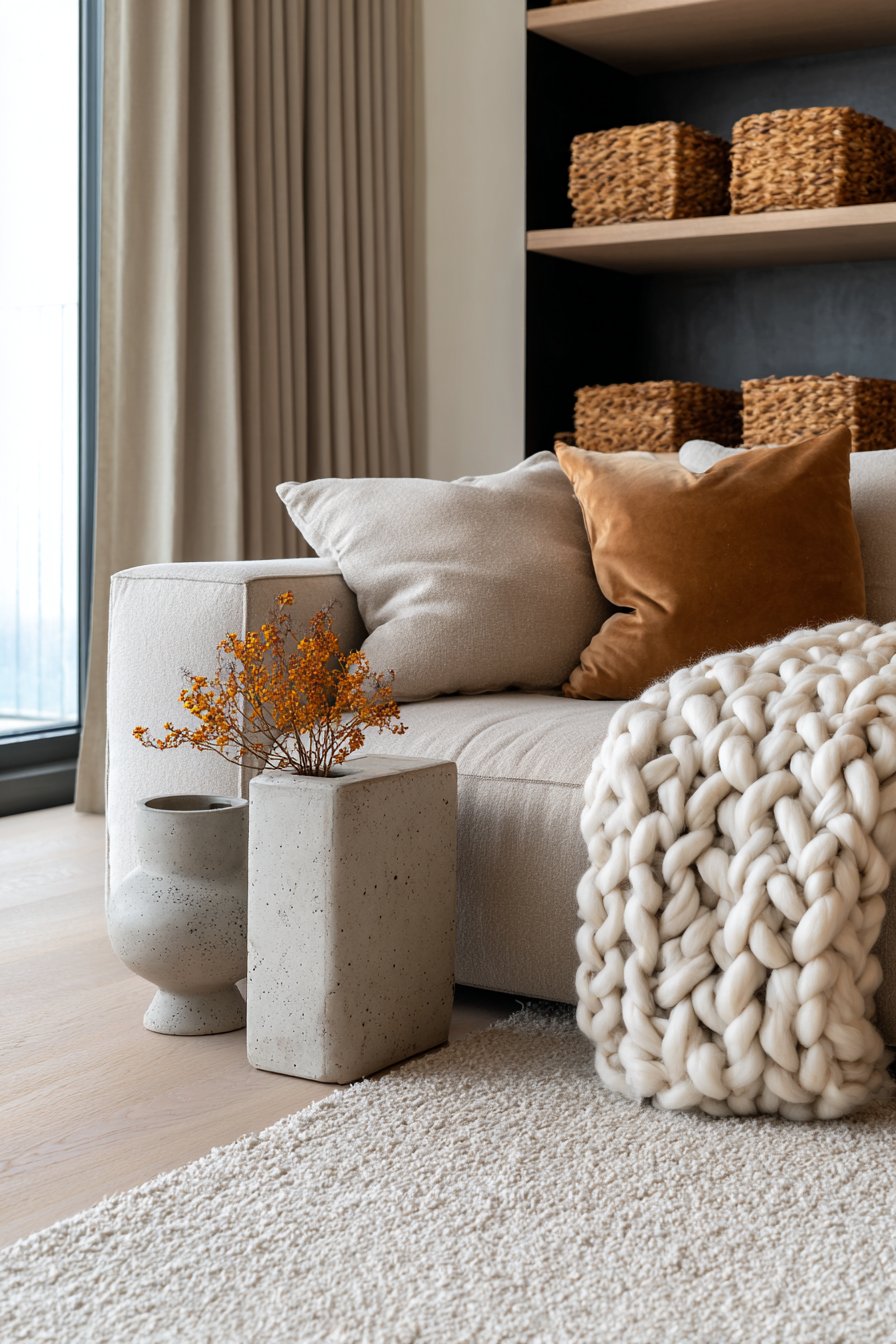 Layer Natural Textures Throughout the Space