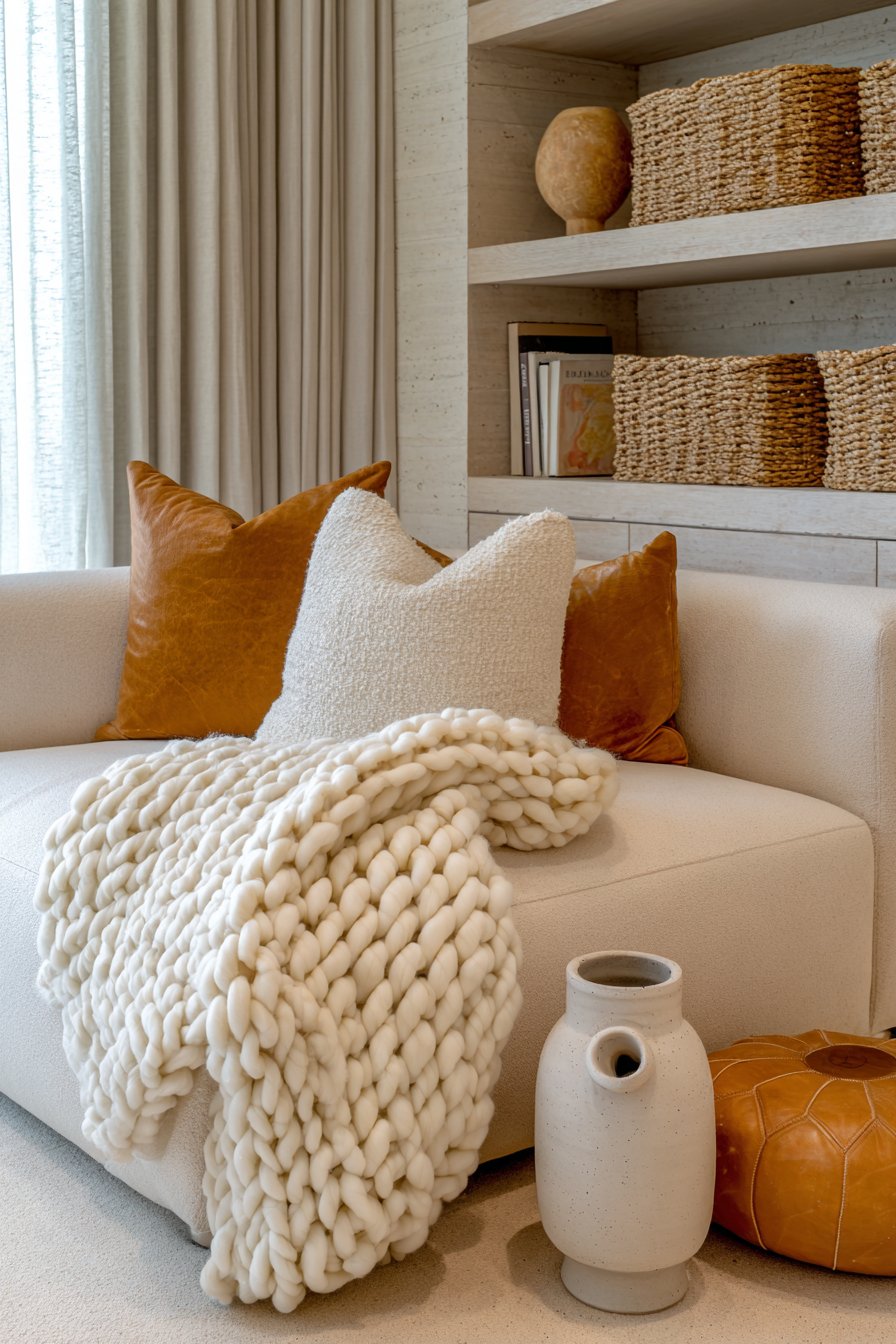 Layer Natural Textures Throughout the Space