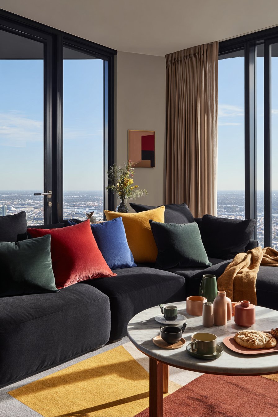 Embrace Bold Color Accents