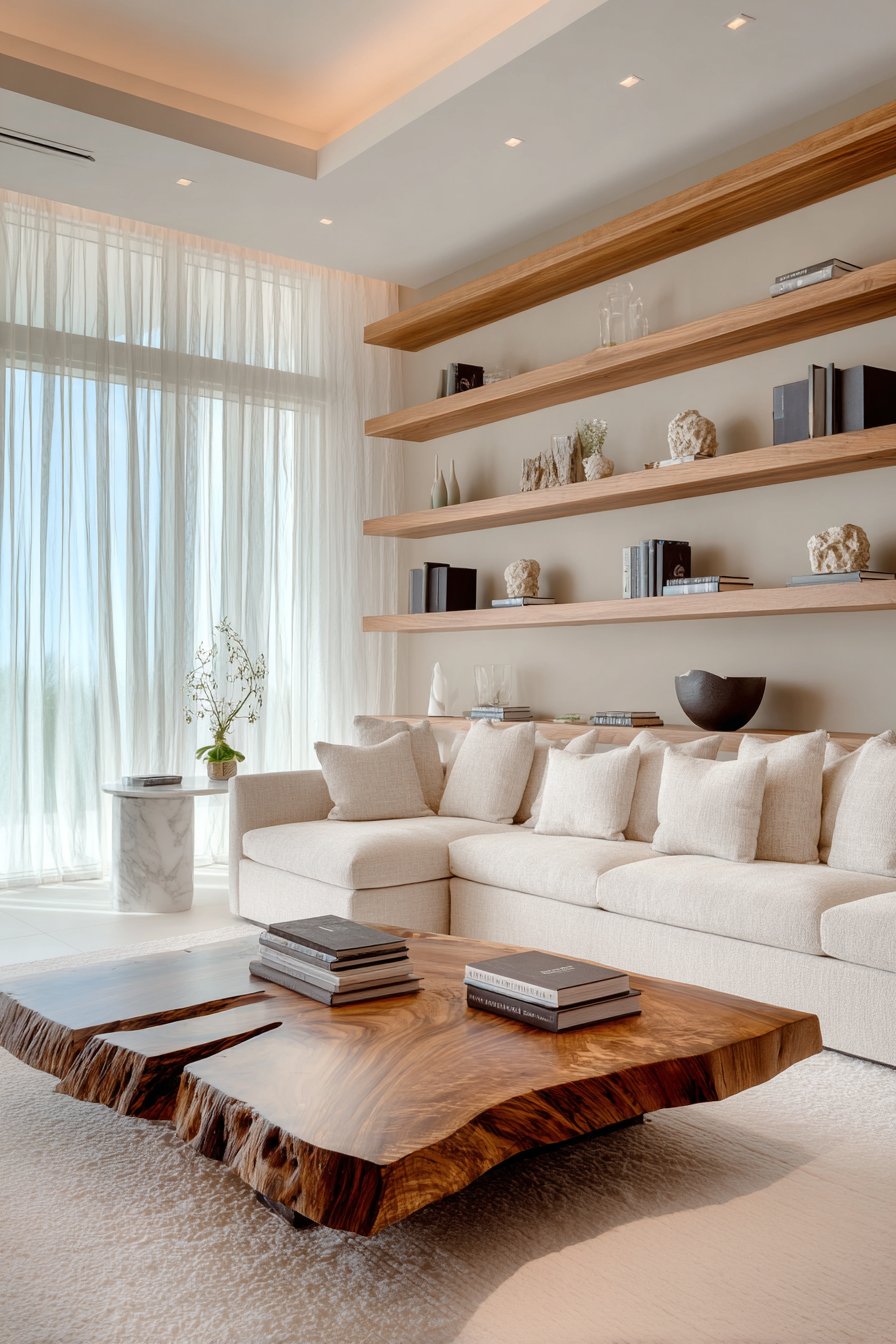 Introduce Warm Wood Tones and Natural Materials