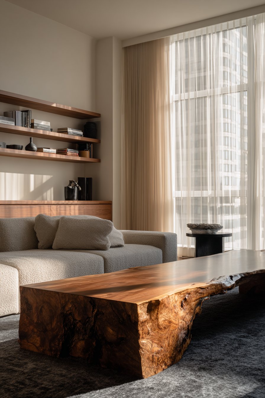 Introduce Warm Wood Tones and Natural Materials