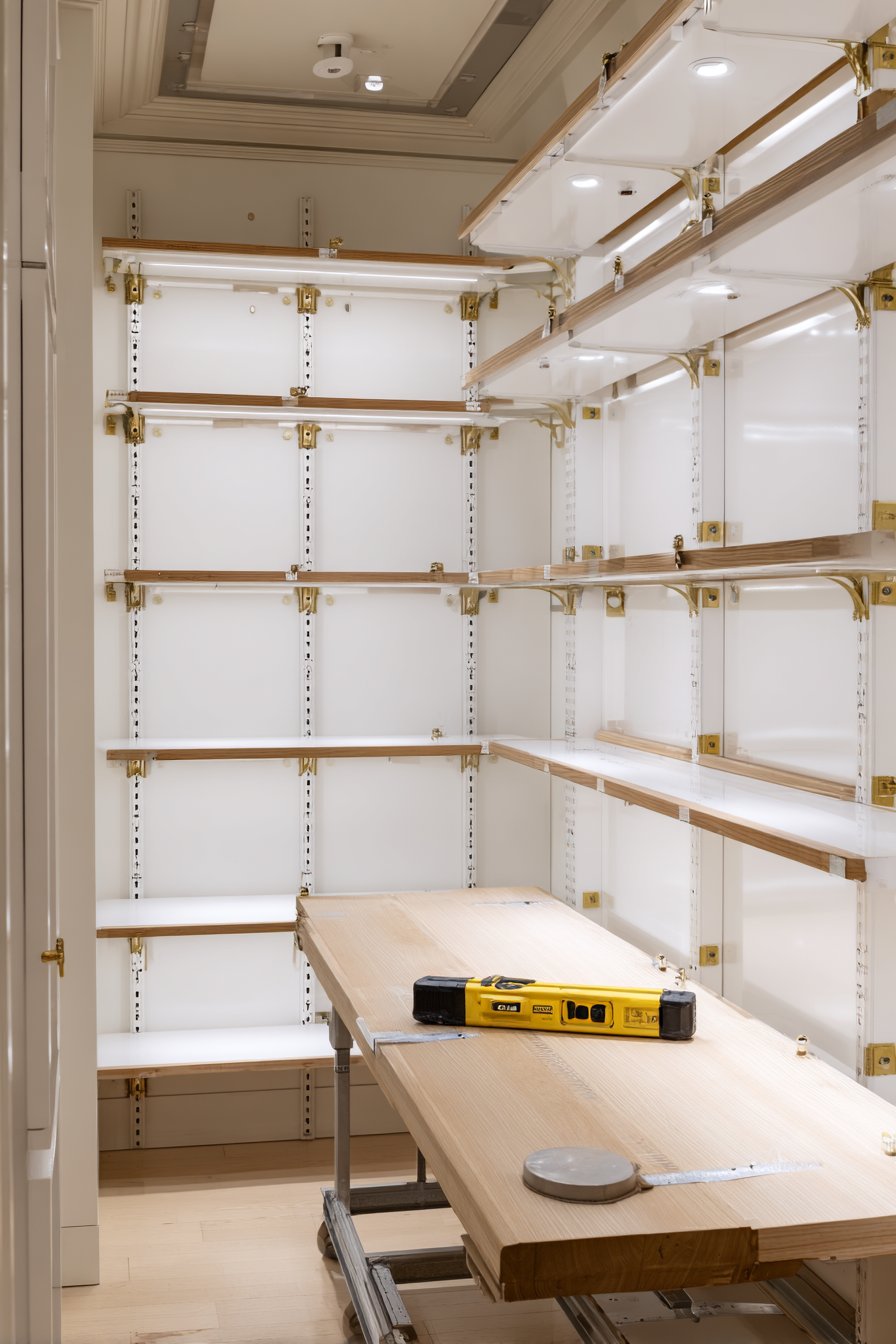 Install Proper Shelving Systems