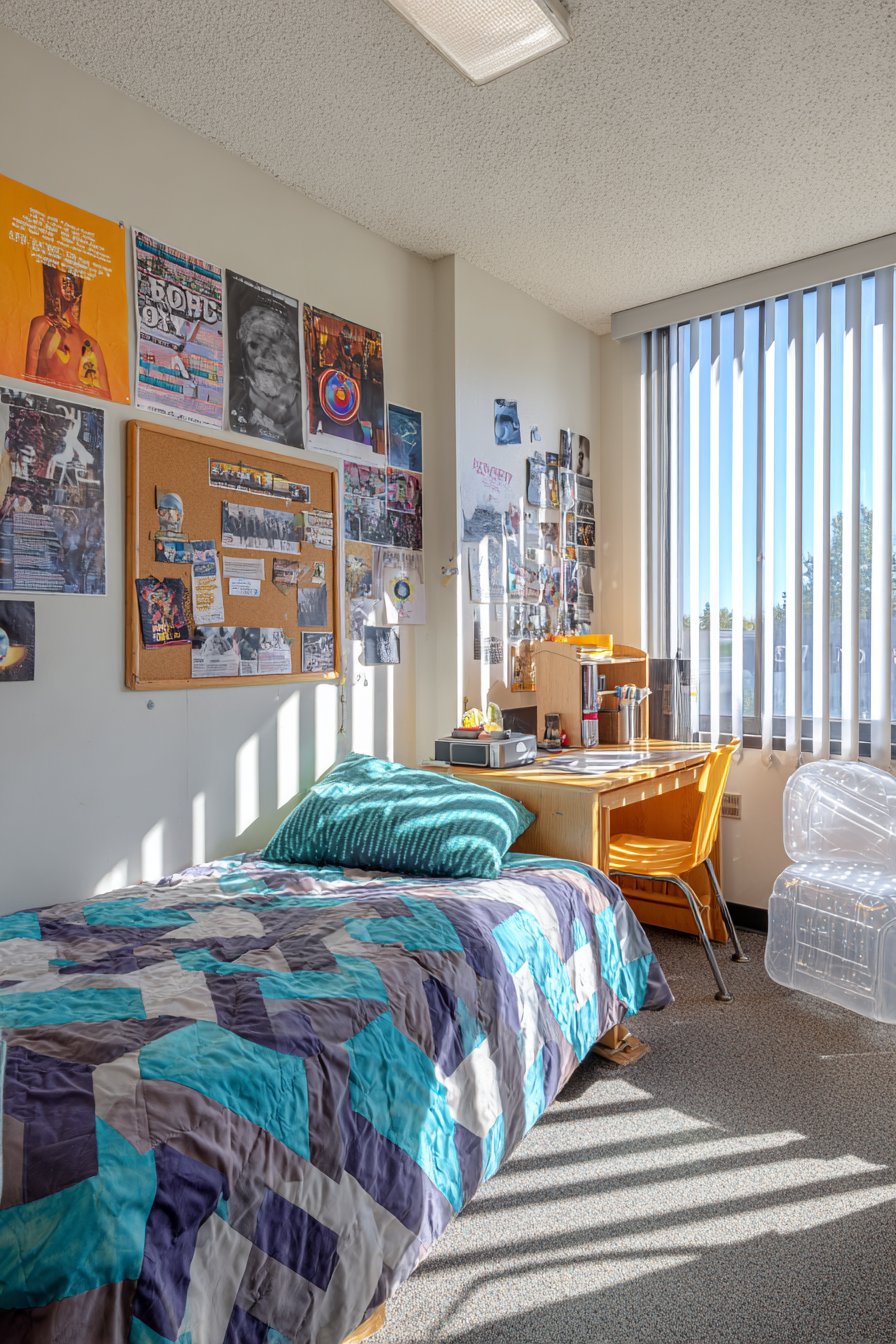 Geometric Pattern Paradise with Music Memorabilia