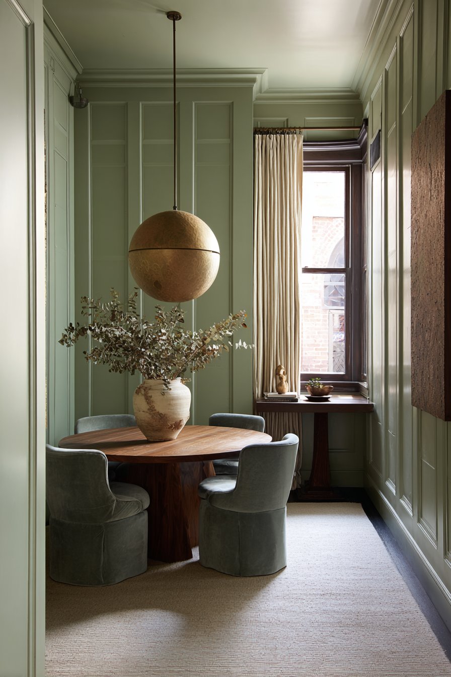 Cozy Velvet and Brass Elegance