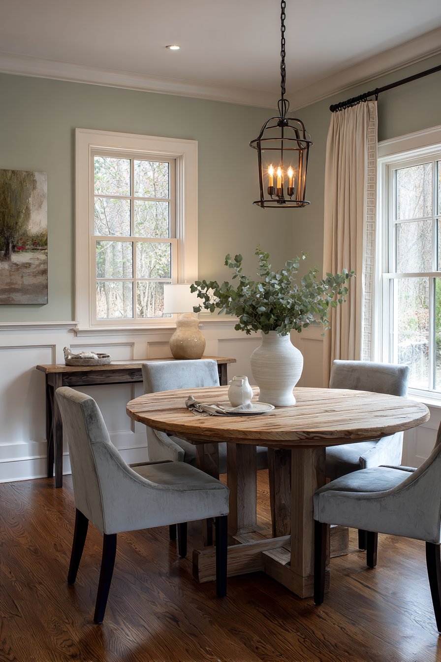 Cozy Velvet and Brass Elegance