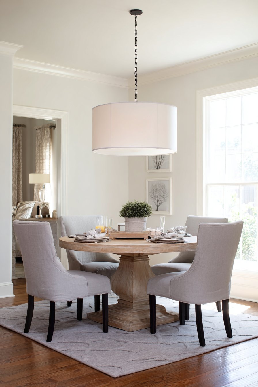 Classic Round Pedestal Table Efficiency