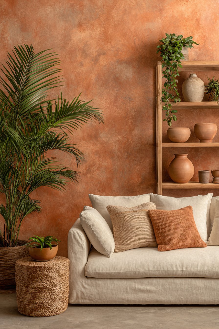Warm Terracotta and Clay Tones