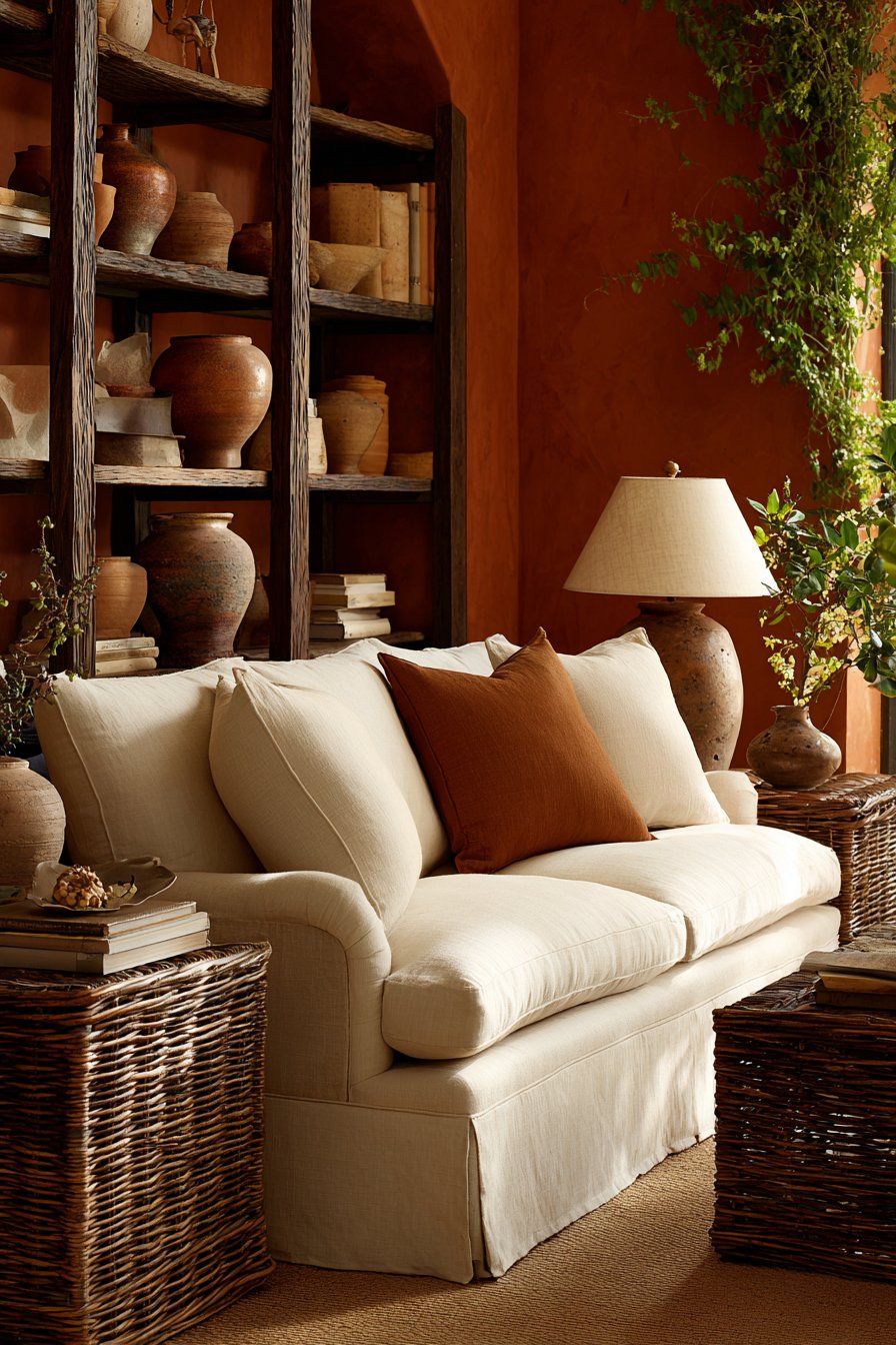 Warm Terracotta and Clay Tones