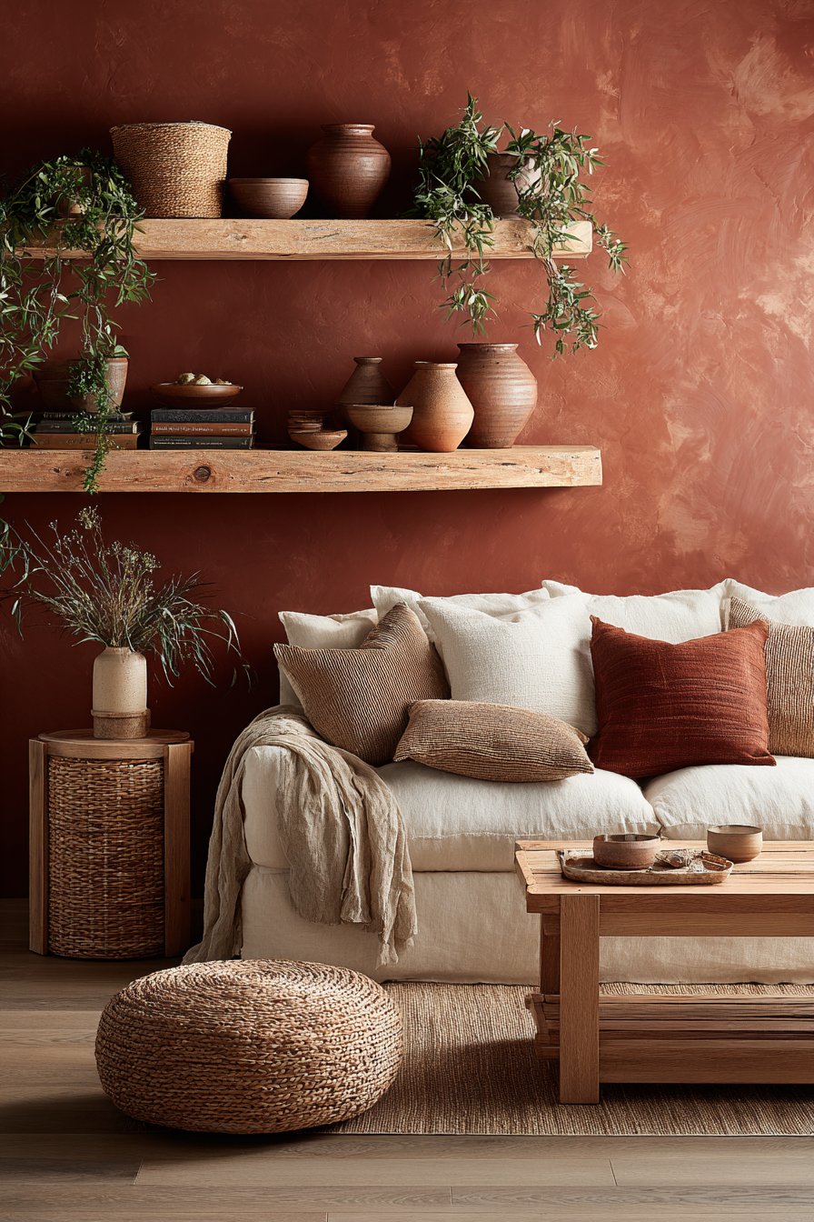 Warm Terracotta and Clay Tones