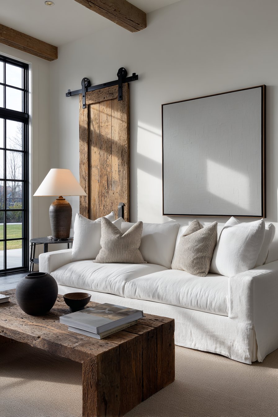 The Perfect Balance of Rustic and Contemporary