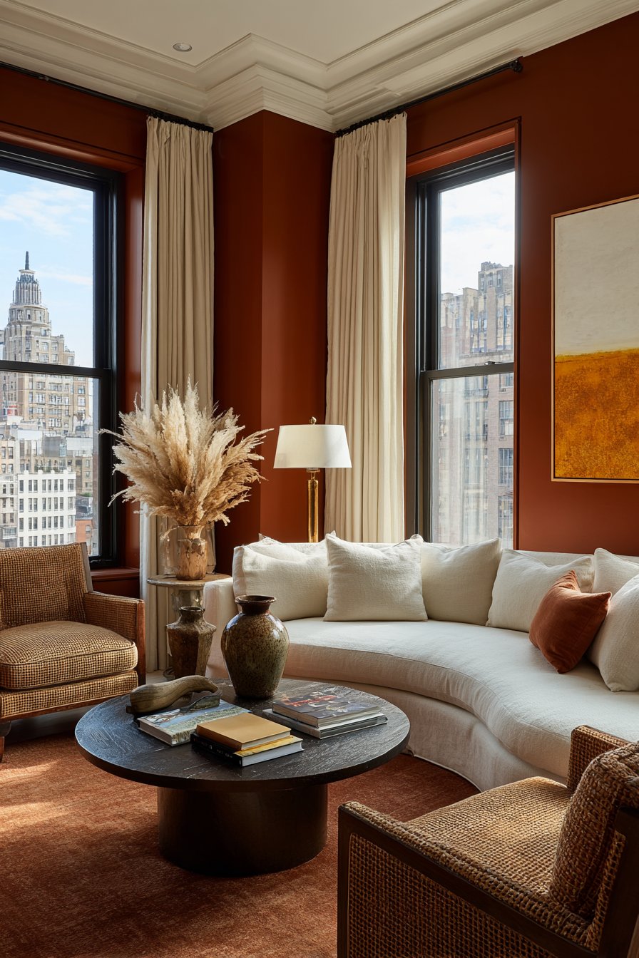 Warm Terracotta and Clay Tones