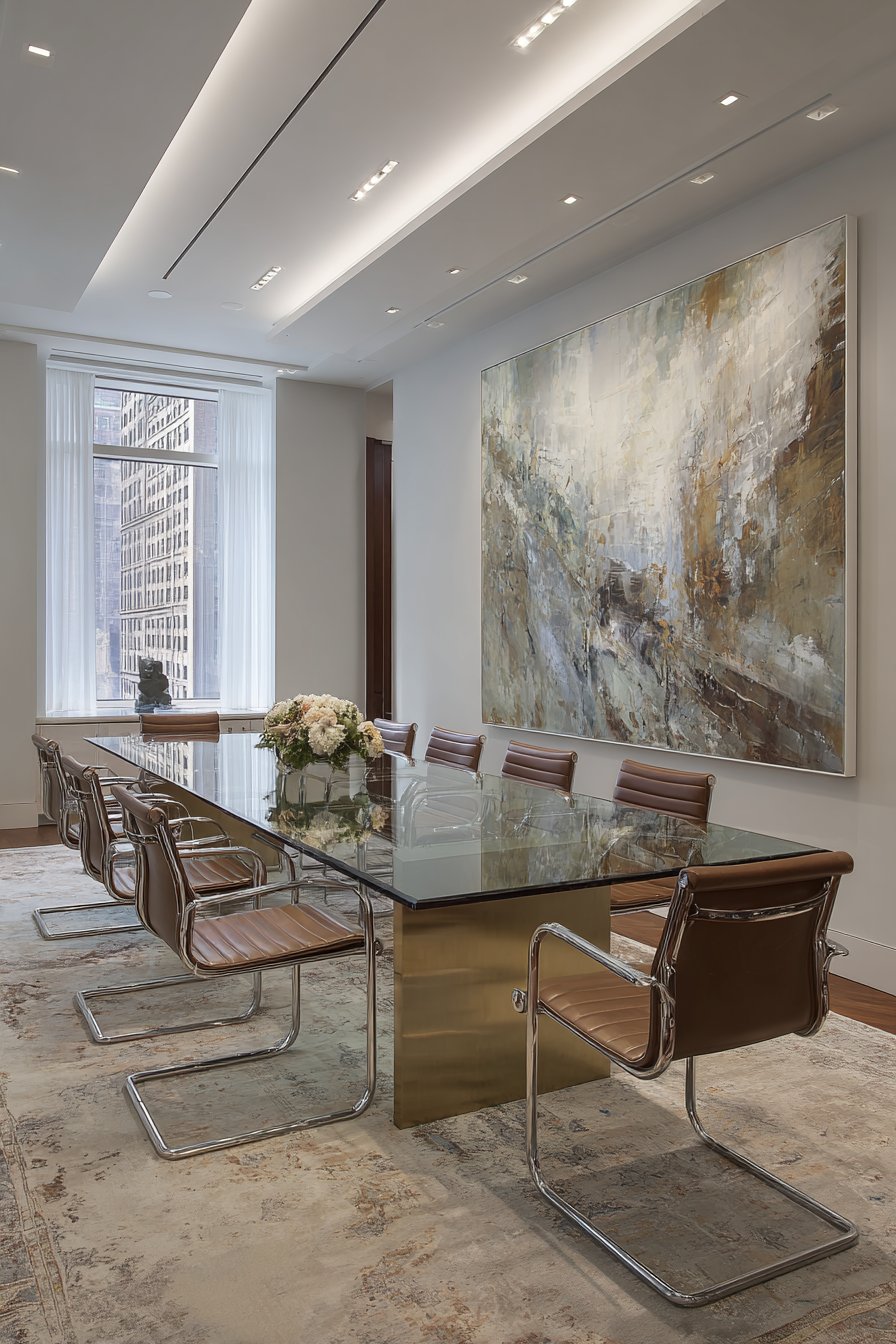 Glass and Brass Sophistication