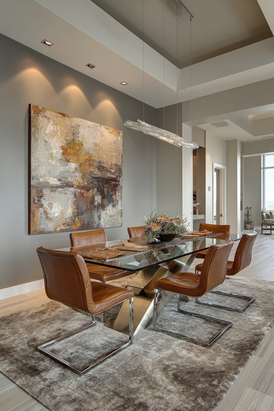 Glass and Brass Sophistication