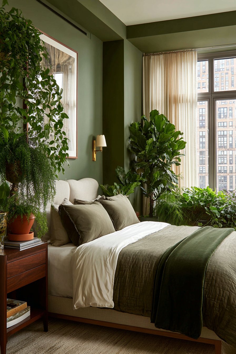 Sage Green and Olive Undertones