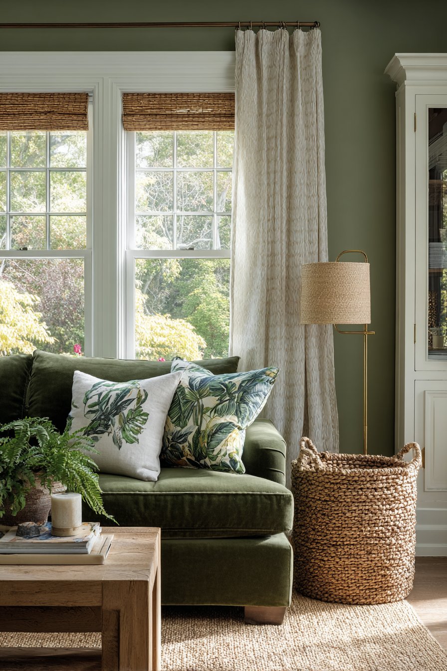 Serene Sage and Forest Greens