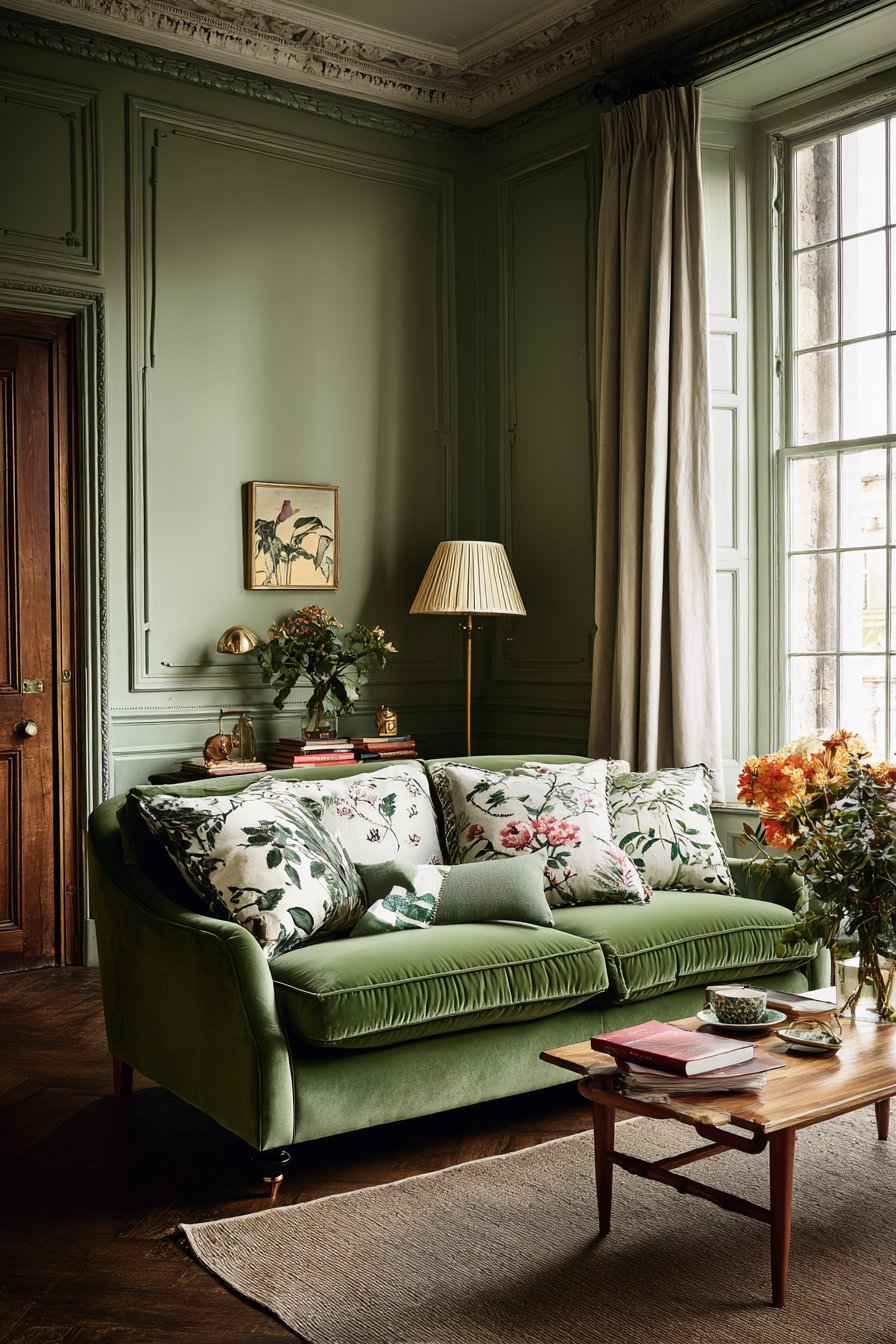 Serene Sage and Forest Greens