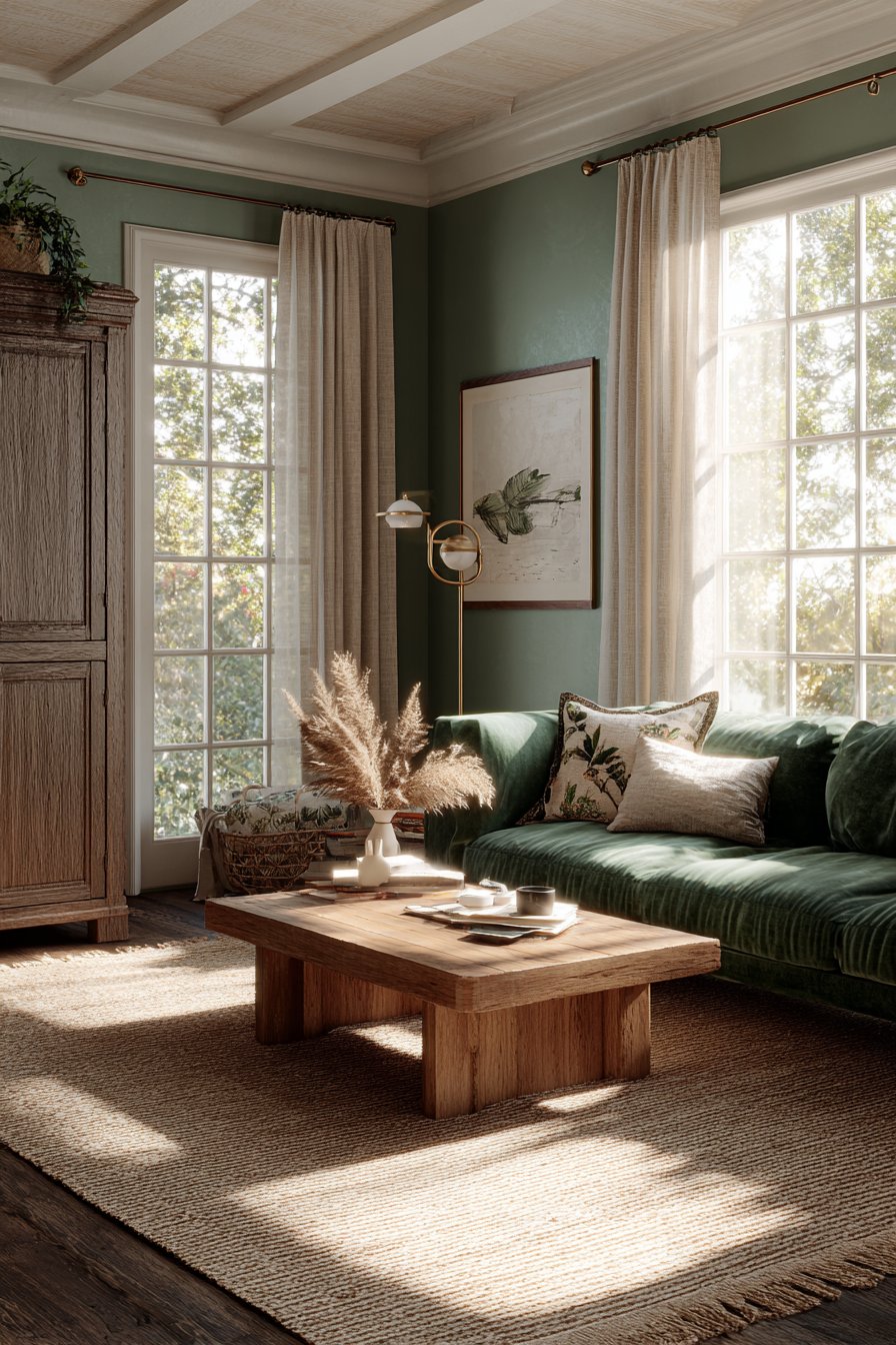 Serene Sage and Forest Greens