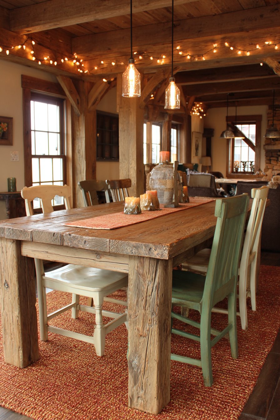 Rustic Farmhouse Charm with Reclaimed Wood Character