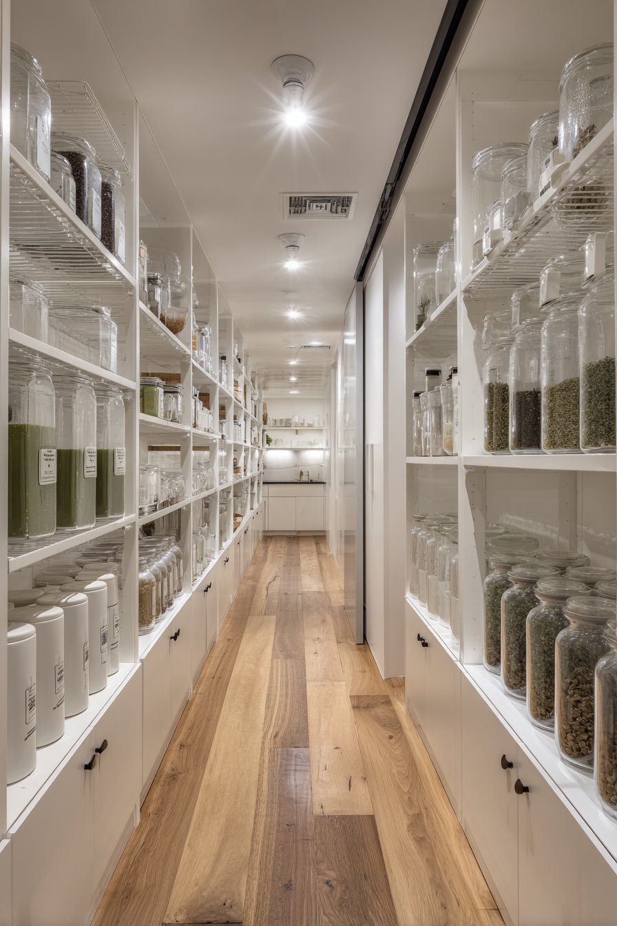 Install Floor-to-Ceiling Adjustable Shelving