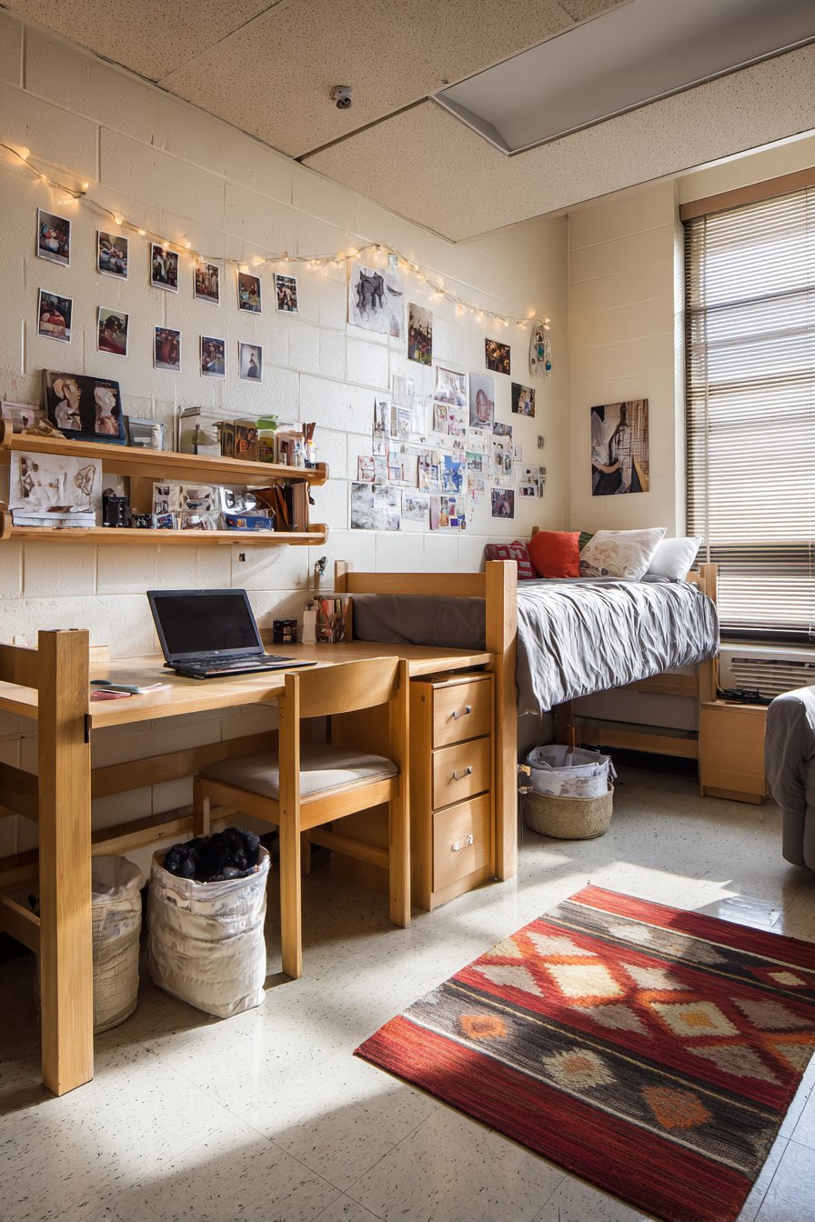 Vertical Space Maximization with Lofted Bed