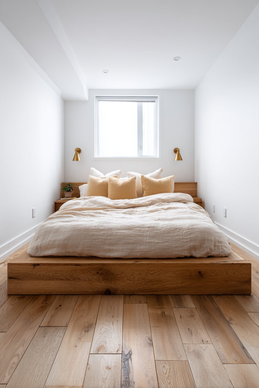 Position the Bed Against the Longest Wall