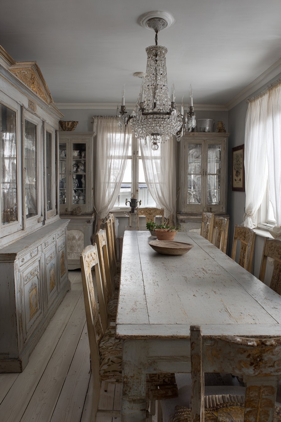Swedish Gustavian Painted Simplicity