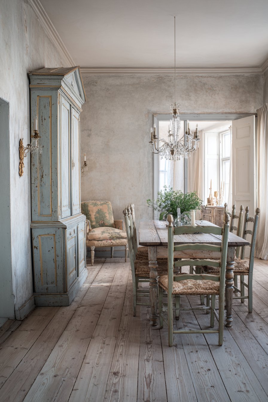 Swedish Gustavian Painted Simplicity