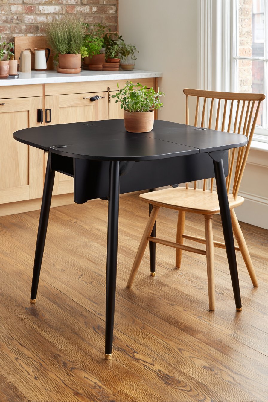 Compact Drop-Leaf for Small Spaces