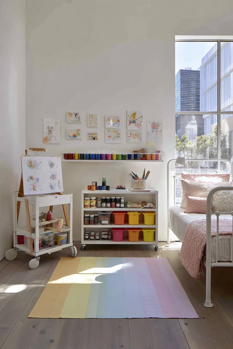 Creative Art Studio Bedroom