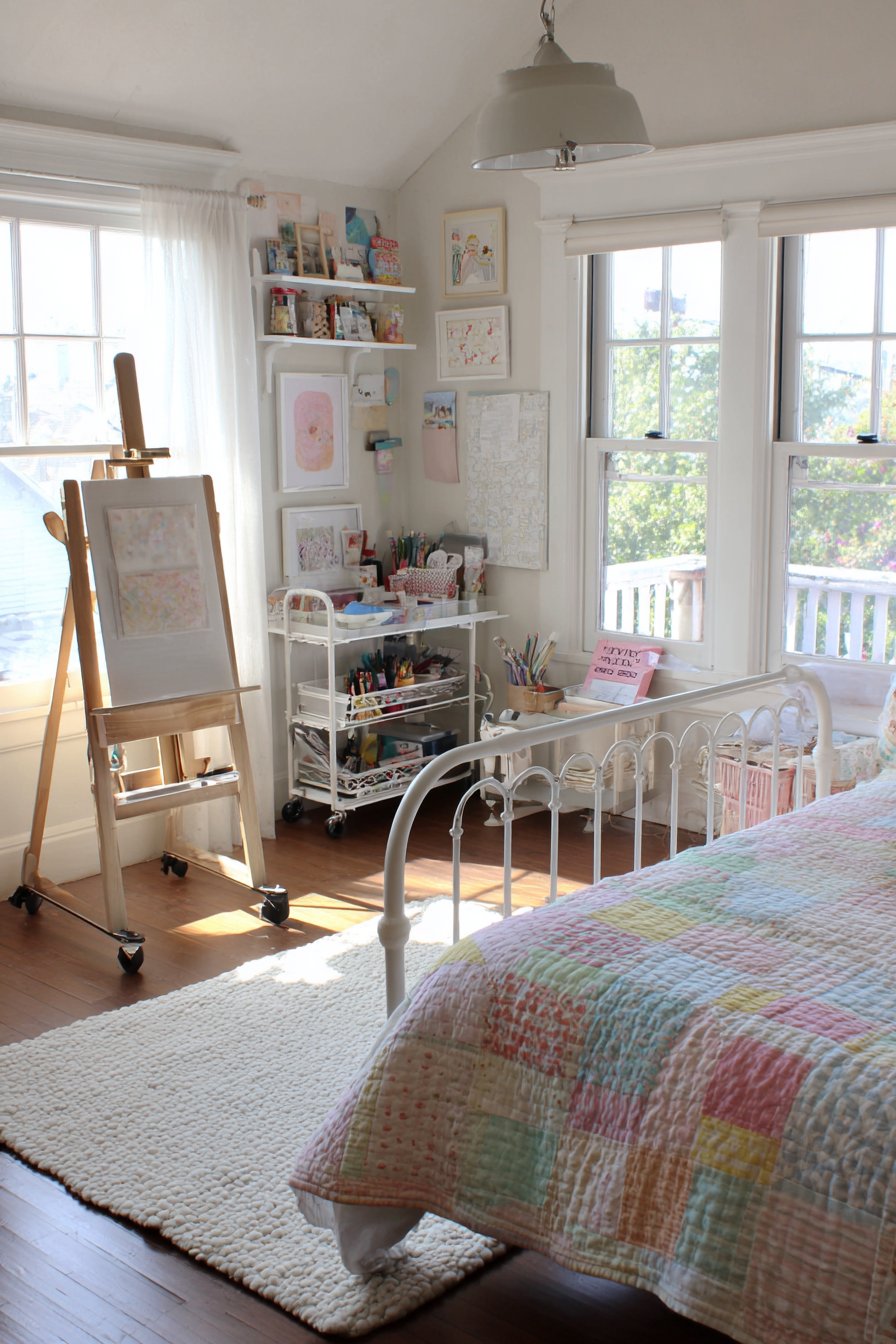Creative Art Studio Bedroom