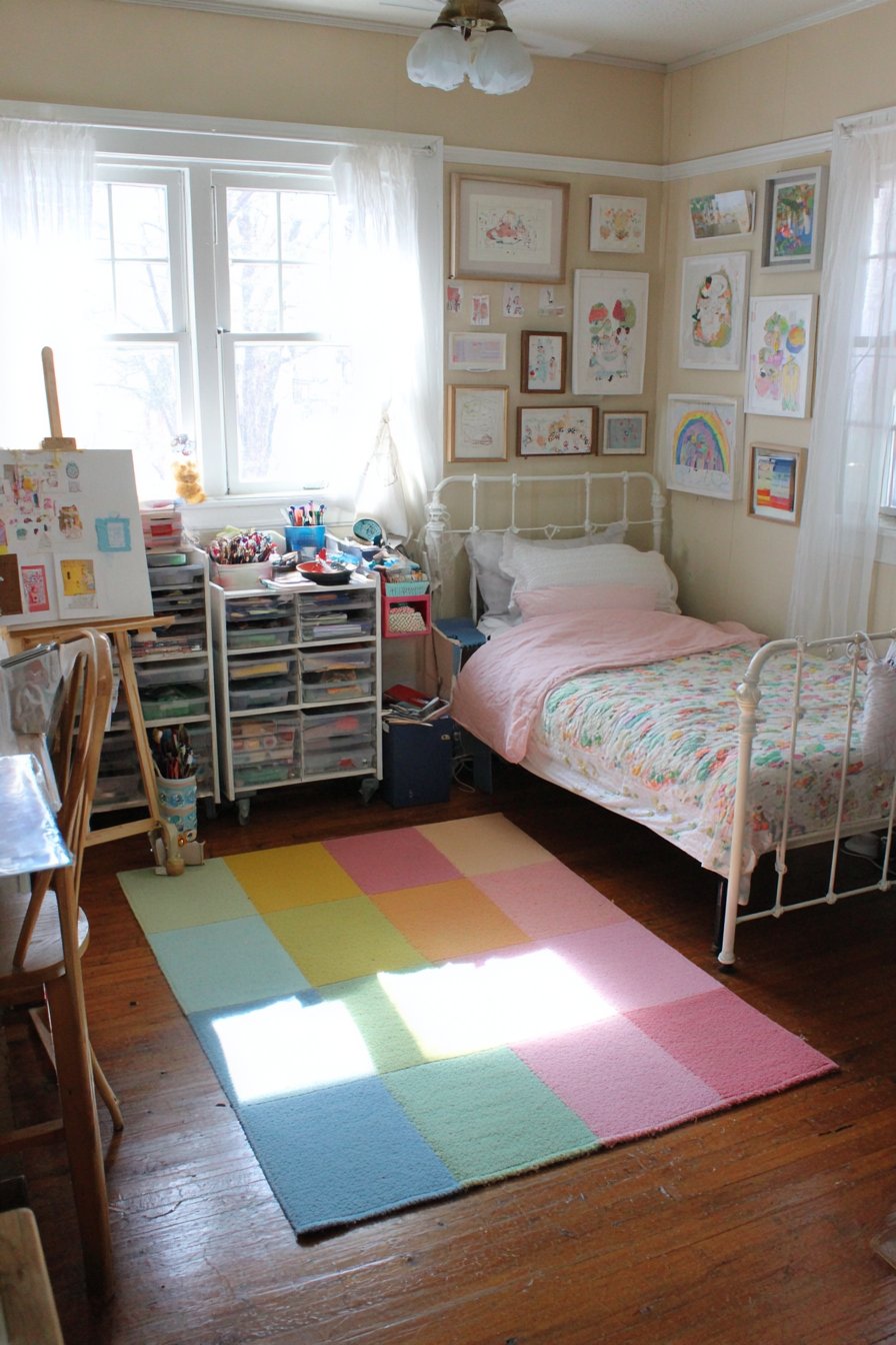 Creative Art Studio Bedroom