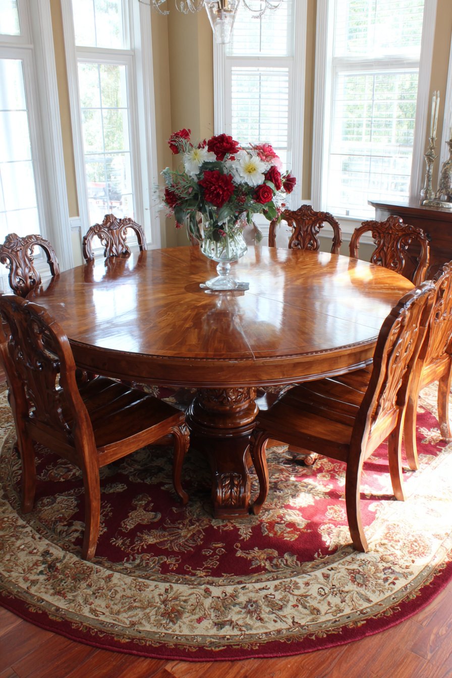 Traditional Cherry Wood Formality