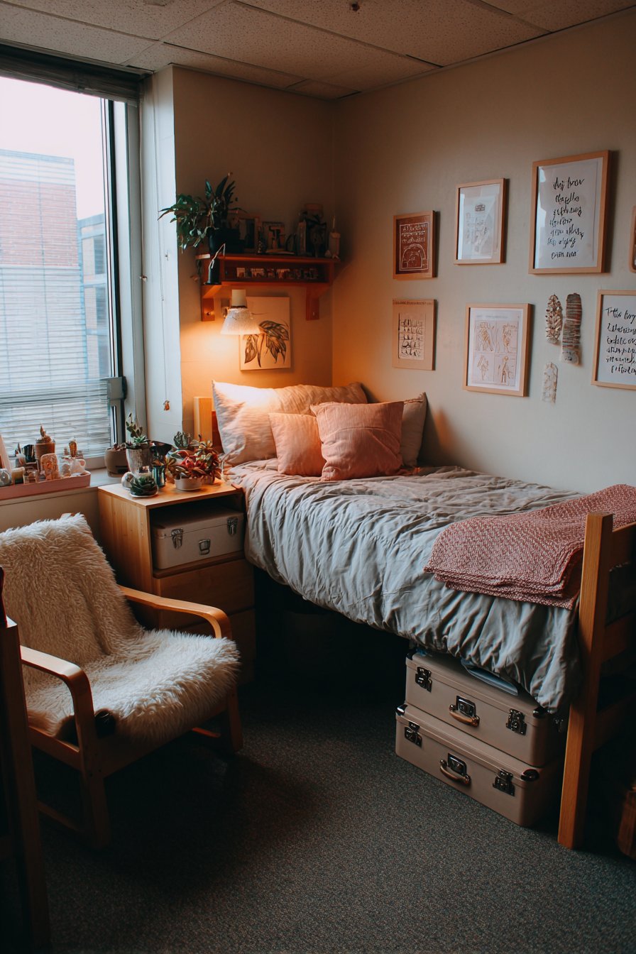 Corner Reading Nook Creation