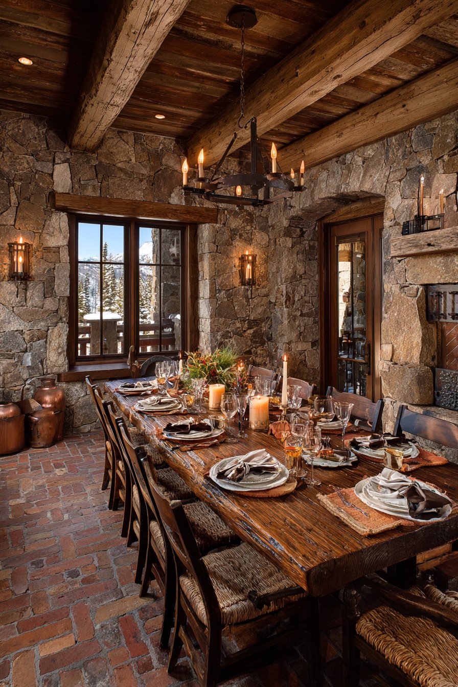 Rustic Rough-Hewn Oak Authenticity