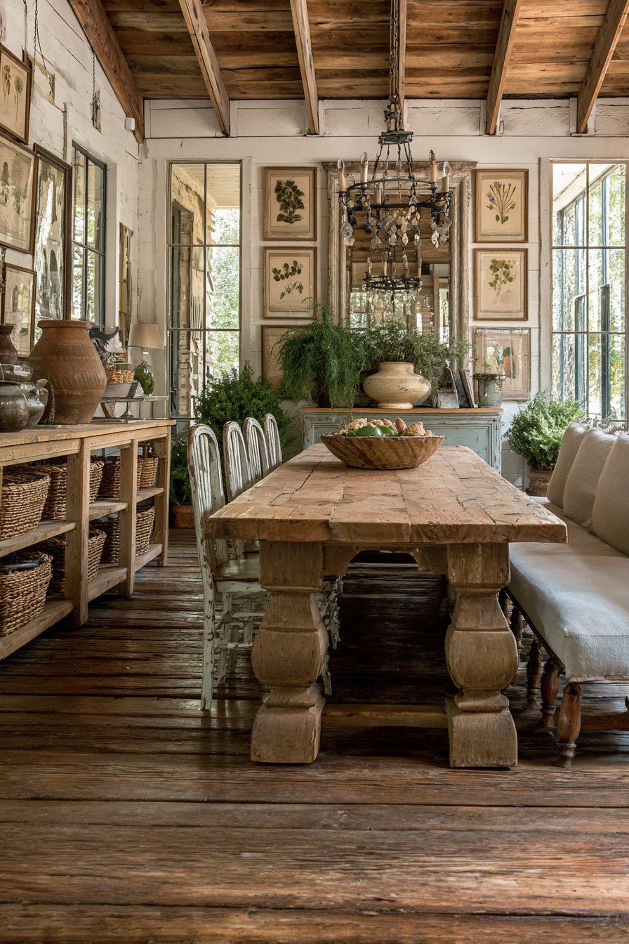 Farmhouse Distressed White