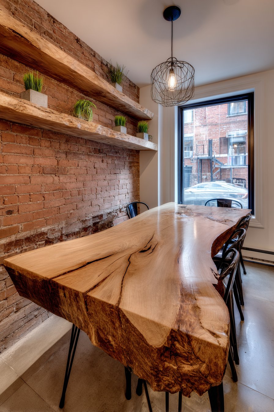 Industrial Live-Edge Character