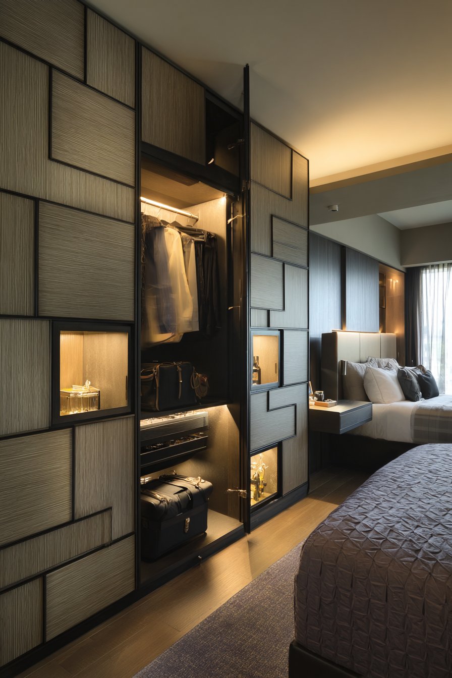 Boutique Hotel Feature Wall Design
