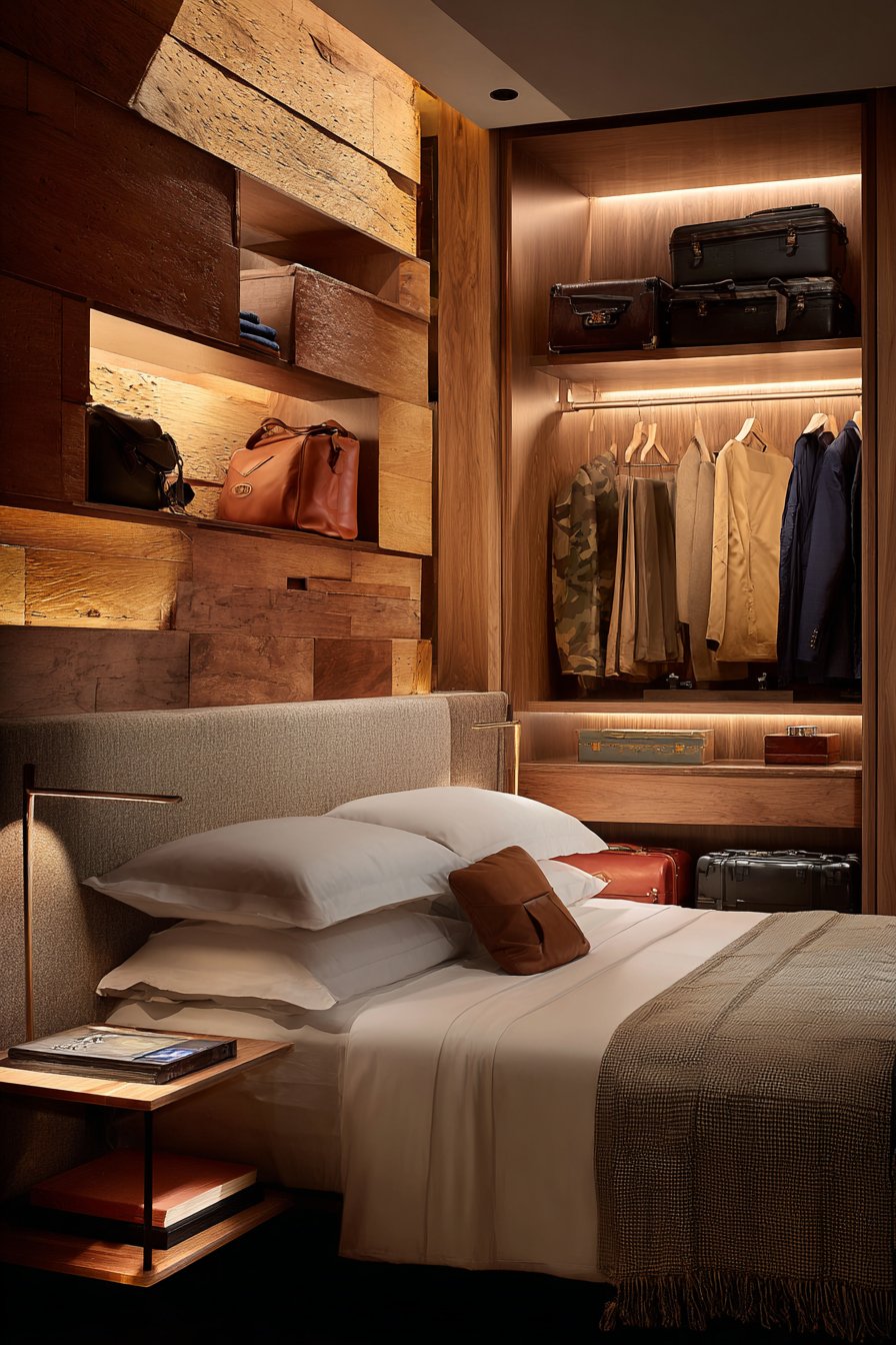 Boutique Hotel Feature Wall Design