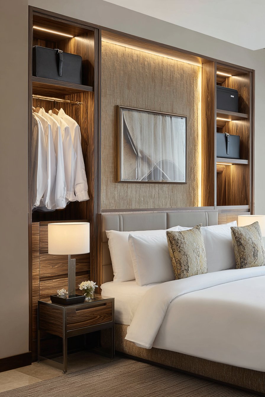 Boutique Hotel Feature Wall Design