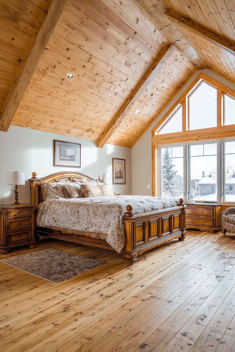 Traditional Knotty Pine Warmth