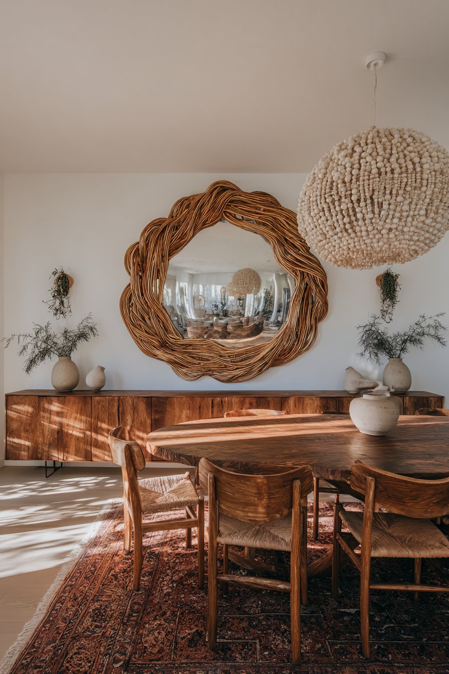 Bohemian Rattan Asymmetry