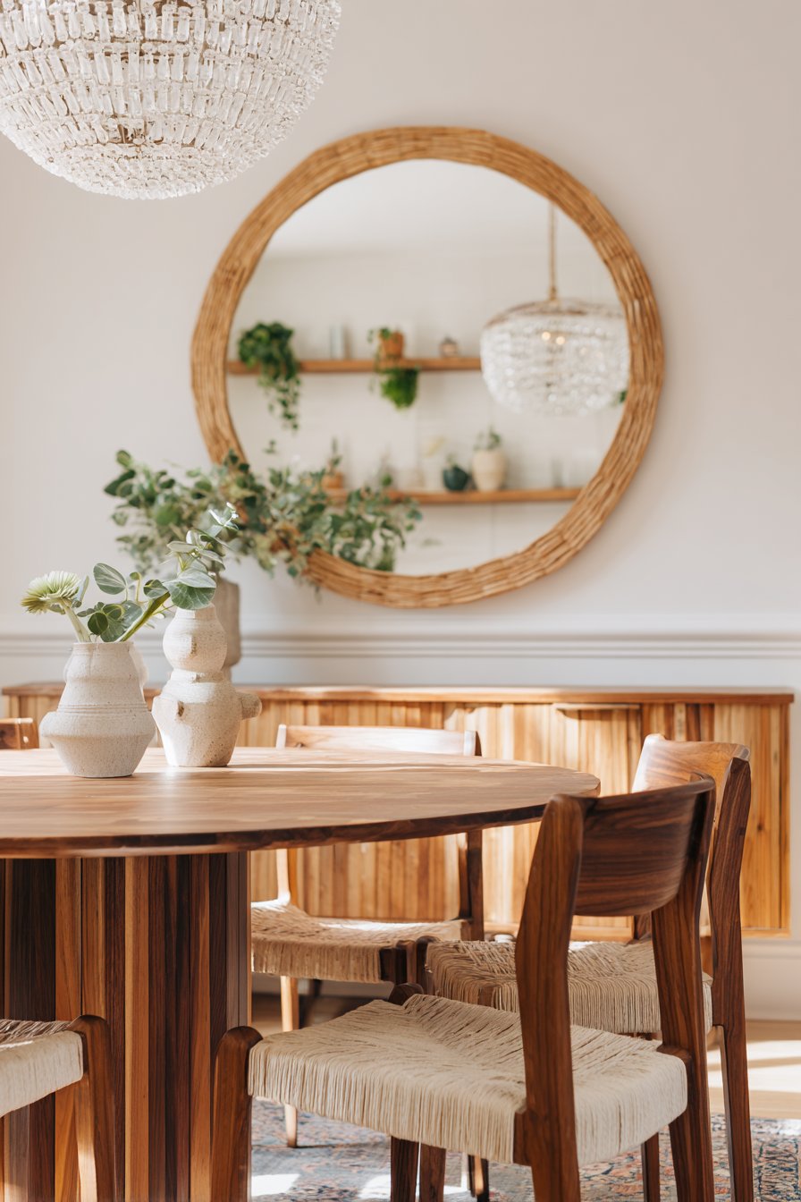 Bohemian Rattan Asymmetry