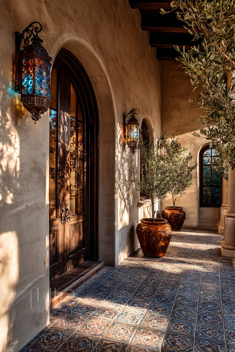 Moroccan Inspired Pattern and Color