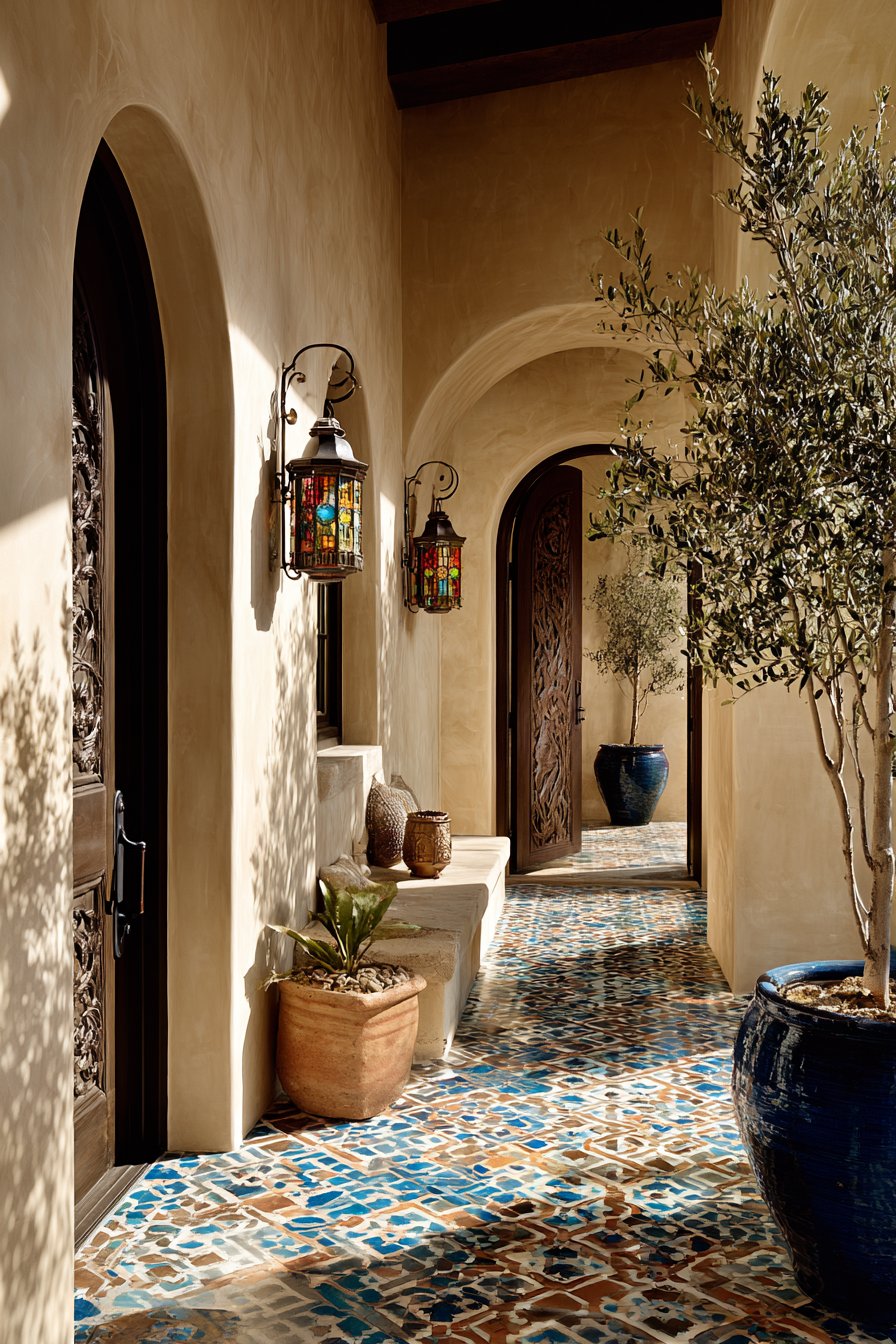 Moroccan Inspired Pattern and Color