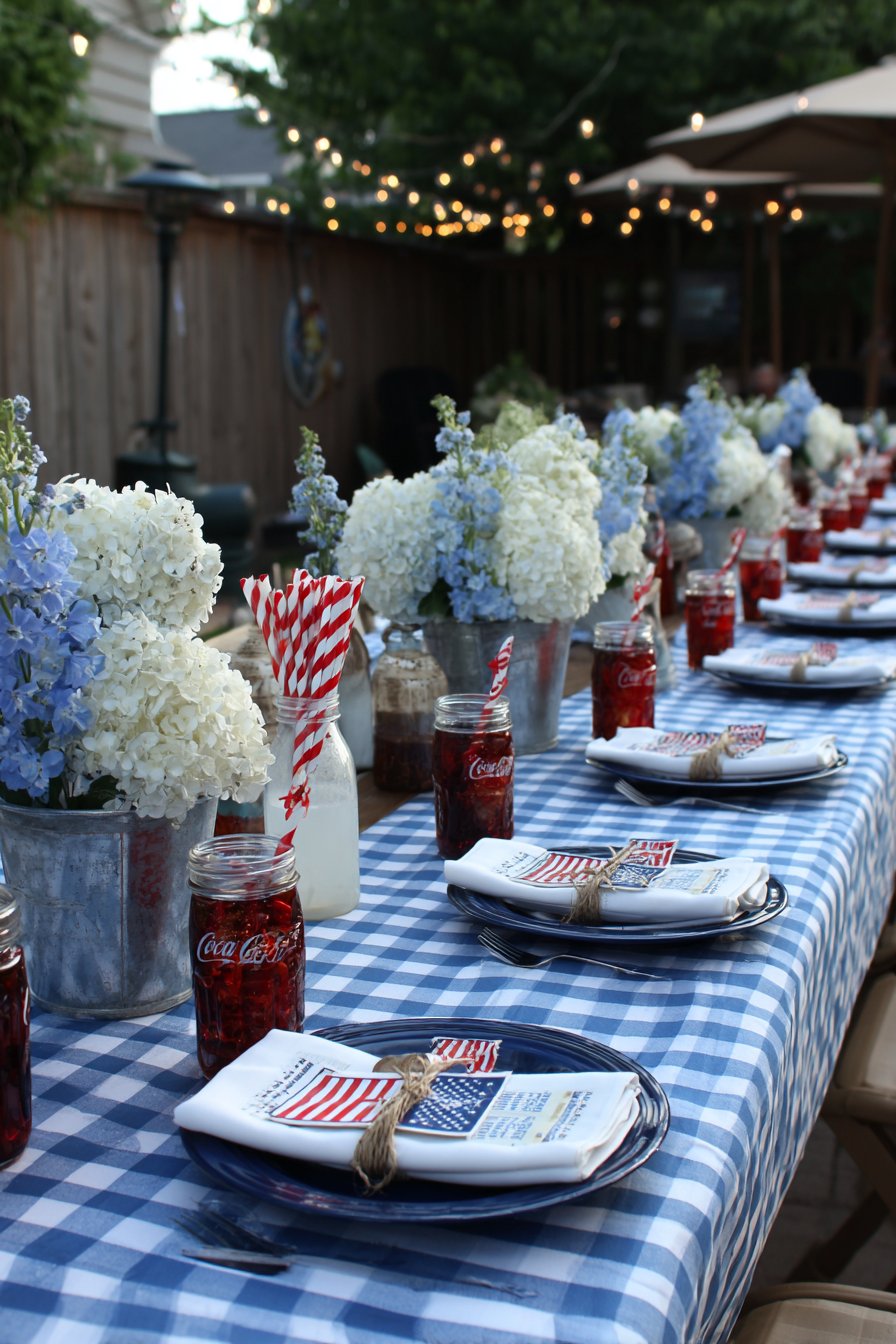 Patriotic Sophistication for Summer Celebrations