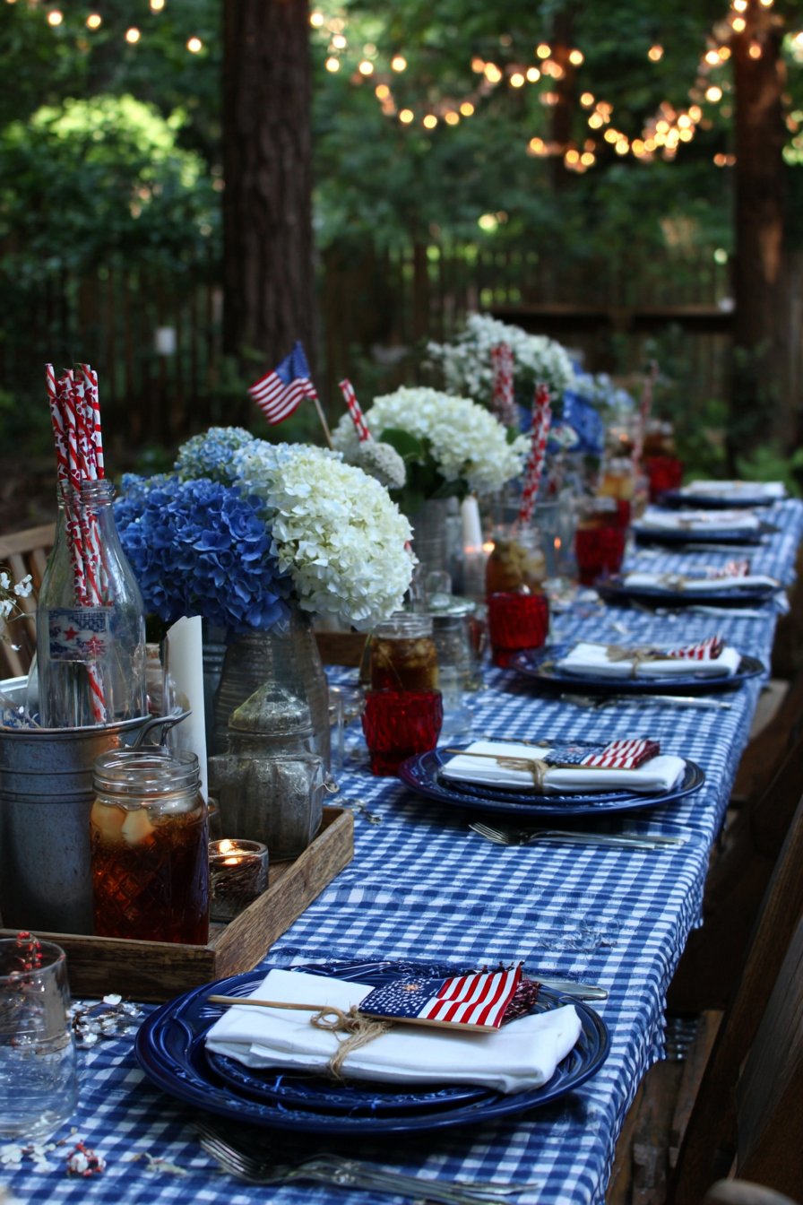 Patriotic Sophistication for Summer Celebrations