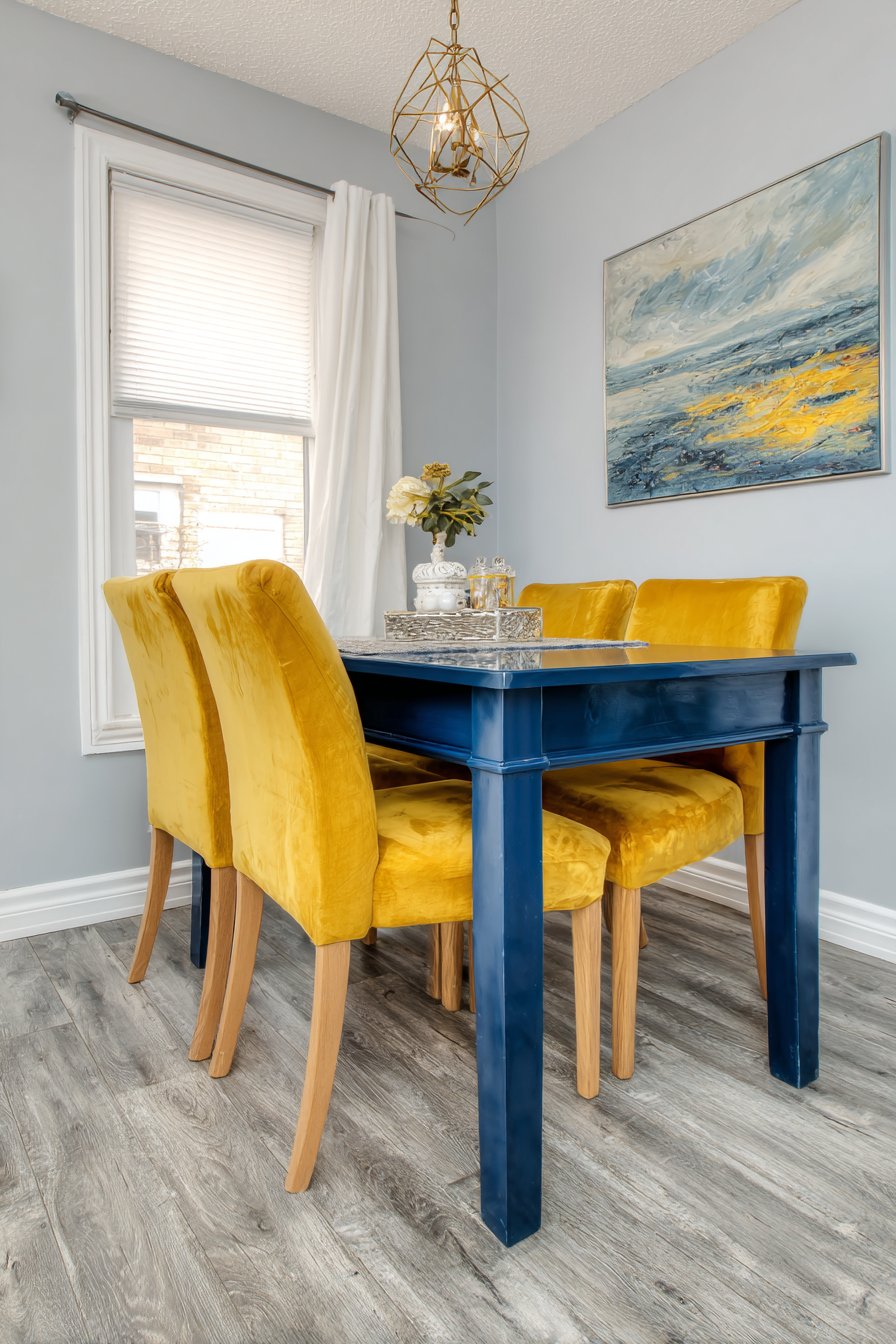 Bold Navy Blue Statement Piece