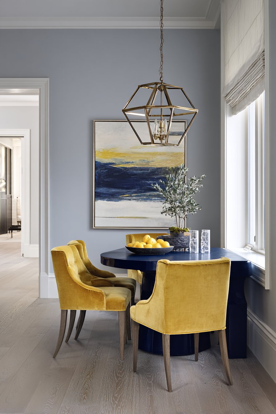 Bold Navy Blue Statement Piece