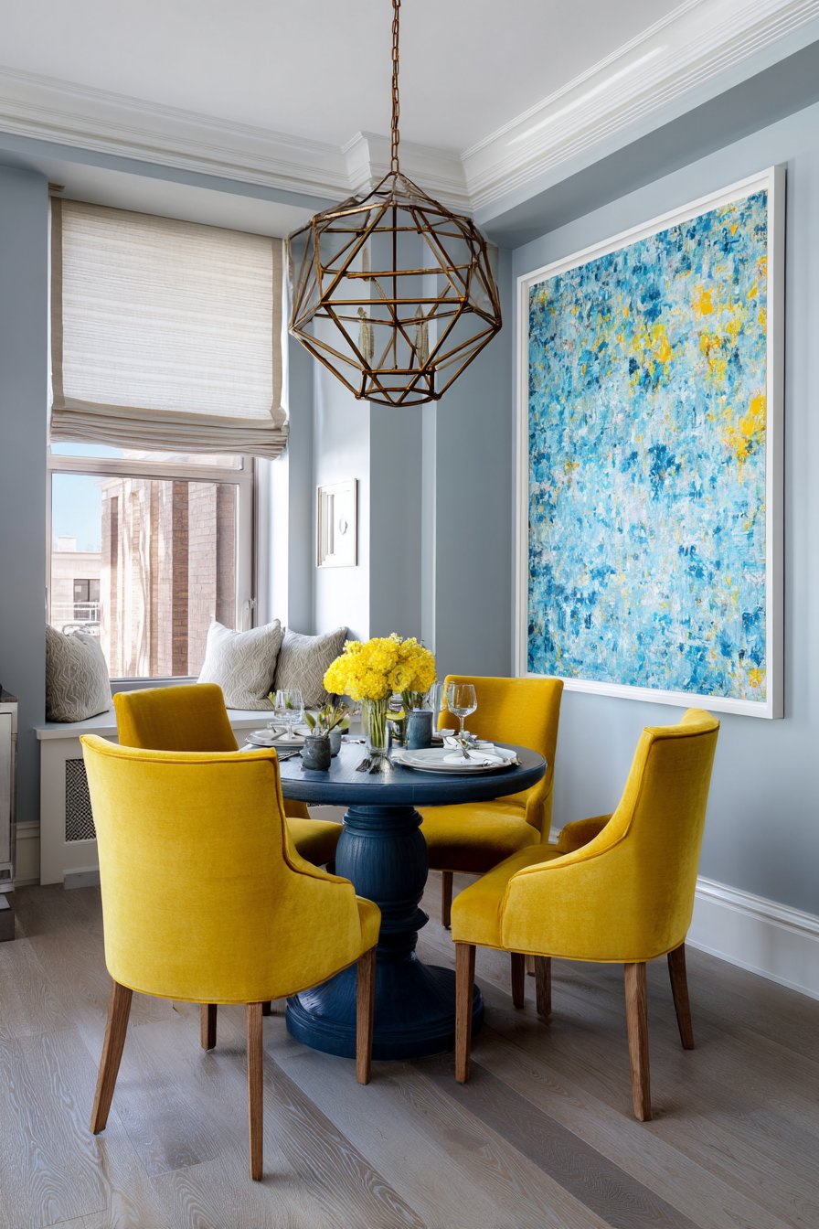 Bold Navy Blue Statement Piece